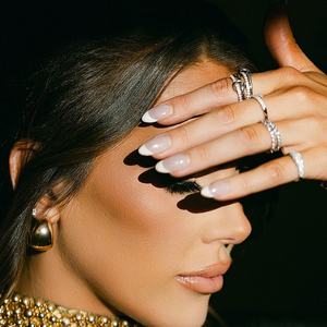 Anillo Triple Entrelazado de Plata de Ley S925 de Lujo SPJ, Anillos de Eternidad con Circonitas Incrustadas, Diseño de Nicho, Joyería al por Mayor - Product Image 2