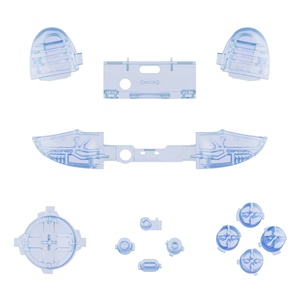 Boutons de remplacement clairs bleu glacier pour manette Xbox Series X S : Triggers, D-pad, ABXY, Start, Back, Sync, Share - Product Image 2