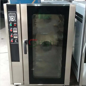 8/10 /12 vassoi Gas elettrico panificio cottura aria calda circolazione forno a convezione commerciale per la vendita torta di pane cotto crostate d'uovo - Product Image 3