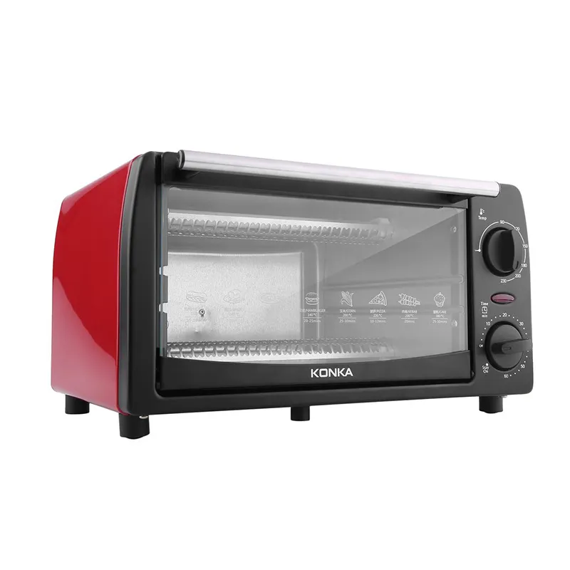 Konka-Ingebouwde Messing Elektrische Mini Oven, Ingebouwde Oven Voor Keukenapparatuur, 12l