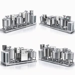 โรงงานผลิตนมพาสเจอร์ไรส์ขนาดเล็ก เครื่องทำชีสและโยเกิร์ต ราคาเครื่องผลิตโยเกิร์ต สายการผลิตโยเกิร์ต - Product Image 6