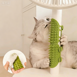 فرشاة تمشيط وتدليك للقطط والكلاب بسعر المصنع، فرشاة تنظيف وغسيل للحيوانات الأليفة مع مقبض حلقي قابل للتعديل - Product Image 6