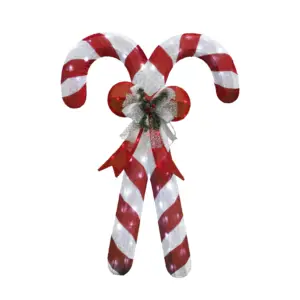 Christmas <strong>Outdoor</strong> Decor <strong>Light</strong> With <strong>Candy</strong> <strong>Cane</strong> <strong>Outdoor</strong> <strong>Light</strong> Sculptures - Product Image 1