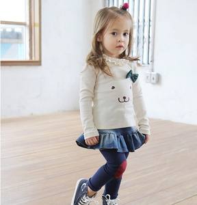 เสื้อยืดเด็กพรีเมียมรุ่นใหม่ขายดีสำหรับเด็กผู้หญิงขายส่งจำนวนมาก - Product Image 1