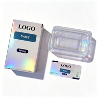 Boîte blister et étiquette avec impression de logo haute définition pour solutions de peptides de qualité médicale