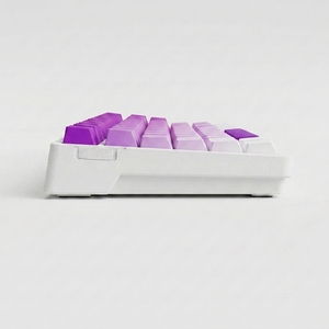Clavier de jeu RGB GK75 75 touches avec interrupteurs <span class=keywords><strong>Gateron</strong></span>/Kailh, matériau PBT, interface USB-C, nouveau rose dégradé, personnalisable, échangeable à chaud, OEM - Product Image 3