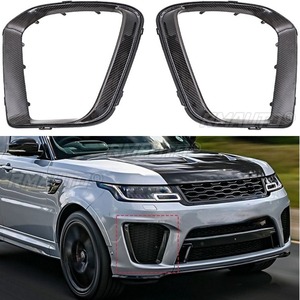 สำหรับ Range Rover Sport 2018-2022 อุปกรณ์ตกแต่งภายนอก ฝาครอบไฟตัดหมอก กรอบไฟตัดหมอก ฝาครอบกรอบไฟตัดหมอก ชุดแต่งกันชนหน้า - Product Image 2