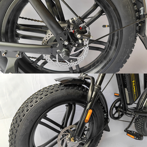 Bicicleta Eléctrica DISIYUAN <span class=keywords><strong>S7</strong></span> Nueva, Bicicleta de Montaña de 48V con Llantas Gruesas de 20 Pulgadas, 7 Velocidades, Motor de 1000W en el Buje Delantero, Batería de Litio - Product Image 4