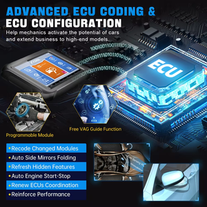 Xtool d9hd Heavy Duty Truck Scanner đầy đủ hệ thống công cụ Chẩn đoán với cấu trúc liên kết chính lập trình 42 dịch vụ cho 12V xe ô tô 24V xe tải - Product Image 5