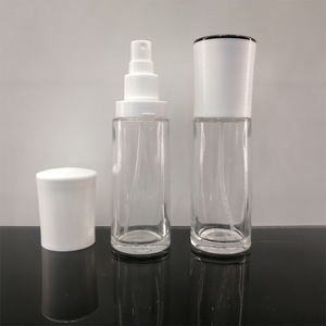 Glass <b>Spray</b> Oil Bottle Cylinder M Size Plastic Lid Food Use Multifunctional Seasoning Dispenser - Product Image 3
