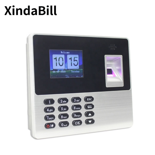 P80 Fingerprint Time Recorder and Biometric Check in Punching Time Attendance Machine