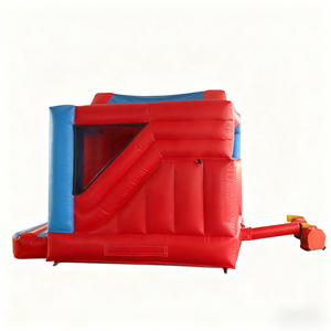 2025 nouveaux <span class=keywords><strong>jeux</strong></span> gonflables en plein air <span class=keywords><strong>super</strong></span>-<span class=keywords><strong>héros</strong></span> thème Combo qualité commerciale videur gonflable personnalisé Hous pour la vente commerciale - Product Image 6