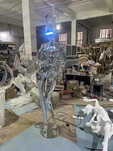 Nhà máy tùy biến phim hoạt hình thỏ Điêu Khắc sợi thủy tinh phim hoạt hình nhân vật điêu khắc nhựa tác phẩm điêu khắc - Product Image 6