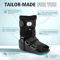 Bottes de marche orthopédiques réglables en mousse pour soulager la douleur, fabriquées en usine OEM, pour la tendinite d'Achille