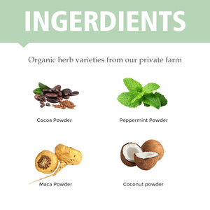 Частная Марка замороженного латте кофе поддерживает пищеварение чай мака смешанный какао кокосовый порошок - Product Image 2