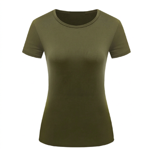Plus Size Women's Cotton T-Shirts Summer Breathable Light <b>Weight</b> Quick Dry Unique Oversized Design Casual Print Logo - Product Image 1