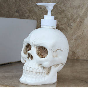 공장 도매 플라스틱 해골 펌프 병 손 씻기 샴푸 얼굴 세정제 애완 동물 로션 홈 장식 장식품 - Product Image 1