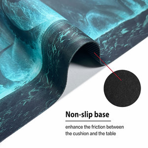 Alfombrilla de Juego XXL Personalizable Premium, Antideslizante, para Teclado y Ratón, Alfombrilla Duradera para Juegos de Cartas Coleccionables, en Stock - Product Image 5