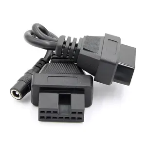 Connector Obd 16pin Female To 12pin Diagnoistic Cable For Mitsubishi