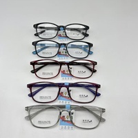 Montures de lunettes optiques durables en acétate TR90 assorties, montures complètes, styles classiques et luxueux avec motif uni, prix abordable