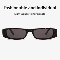Lunettes de soleil écologiques en bio-acétate unisexe, lunettes de luxe tendance, polarisées UV400, possibilité de logo personnalisé, vente en gros
