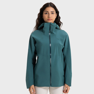 <span class=keywords><strong>Veste</strong></span> imperméable à coquille dure de <span class=keywords><strong>randonnée</strong></span> coupe-vent à couche unique pour femmes 2024 unisexe - Product Image 3
