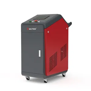 100W 200W Pulse Laser Cleaner Portable Laser Cleaning Machine Metal Rust Oxide Painting