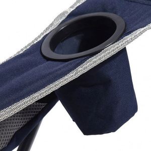 Custom Portable Camping <b>Chair</b>, Heavy Duty Folding Design, High Back <b>Padded</b> with Cup Holder & Carry Bag - Product Image 3