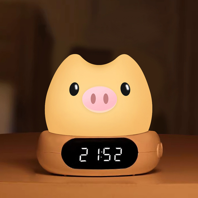 Little Animal Night Light for Kids New Materials Hot Selling Led Children Night Light Rechargeable Portable Ambient Night Light