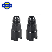 Wugeon 6AN 5/16 3/8 LS1/3 LS3 Tuyau de distribution de carburant en aluminium anodisé usiné CNC, raccord rapide basse pression pour automobile