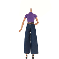 Nouvelle poupée en peluche à succès, jouet doux, éducatif, robe de mode rose, vêtements mignons, manteau, pantalon, jupe, costume