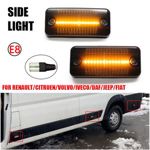2 uds Van Side Blinker LED luces de posición lateral para VOLVO FE MAN F <span class=keywords><strong>Iveco</strong></span> Daily V DAF LF XF JEEP Cherokee bombilla de señal de giro - Product Image 6