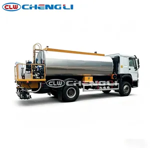 รถบรรทุกจ่ายยางมะตอย HOWO 274 แรงม้า ขนาด 9.2 ลูกบาศก์เมตร พร้อมถังฉนวนสำหรับงานปูถนน - Product Image 1