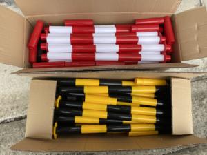 水と砂が充填された柔軟なデリニエーターボラードポストプラスチック交通交通安全警告ポスト - Product Image 6