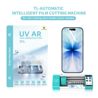 Personnalisez votre logo de marque, protection d'écran HD translucide pour téléphone, couverture complète, anti-empreintes digitales, anti-reflets, verre UV, film hydrogel