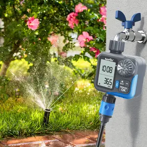 New Digital Water Timer Irrigation Auto Hose Water Timer with Flow Restrictions Function big LCD for home garden