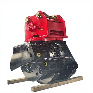 Machine de découpe de bois pour excavatrice à haute efficacité, <span class=keywords><strong>grappin</strong></span> de coupe de bois résistant à l'usure - Product Image 1