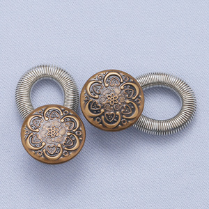 Botones Metálicos Ecológicos <span class=keywords><strong>de</strong></span> Aleación <span class=keywords><strong>de</strong></span> Zinc con Pedrería para Jeans Unisex, Extensor <span class=keywords><strong>de</strong></span> Cintura Mágico <span class=keywords><strong>y</strong></span> Broches para Pantalones - Product Image 3