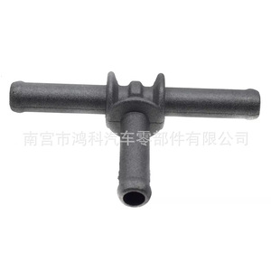 ข้อต่อแบบ T รุ่น N90693001 สำหรับท่อน้ำรถยนต์ Volkswagen Audi วัสดุ PE PA6 สีดำ - Product Image 1