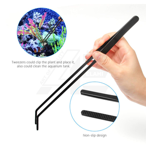 Kit de Herramientas para Acuarios 2026, 4 en 1, Antioxidante, para Plantas Acuáticas, Espátula de Acero Inoxidable para Acuarios (Negro) - Product Image 5