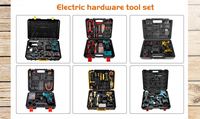 D1-HTSET-82 82 pièces ensemble marteau clé pince tournevis quincaillerie outils ensemble outil à main quincaillerie ensemble d'outils