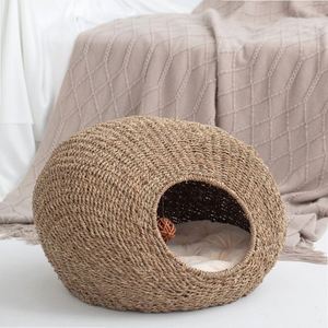 Cestas planas de cuerda, Manteles individuales de ratán, Cestas de fin de año, Bandejas sardinianas para cestas, Cestas boho de 25 cm con borde, Cestas de arroz vintage - Product Image 6