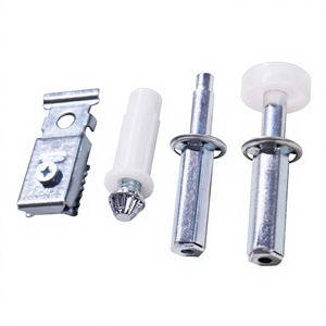 WEKIS Lot de 4 quincailleries modernes pour portes pliantes, en acier durable, pour armoires et placards, avec vis de fixation, garantie de plus de 5 ans - Product Image 3