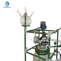 Hervidor de Reacción de Vidrio Encamisado Modular de 100L con Motor para Reacciones Multietapa e Investigación a Escala de Laboratorio