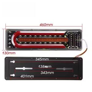 Luz Trasera para Camión de 36 LED, DC9V-28V, IP65 Impermeable, LED Cuadrado con 900 Lúmenes, 3W, Ajuste Universal para Camiones y Remolques - Product Image 2