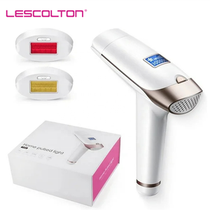 Lescolton T009i Máquina de <span class=keywords><strong>depilación</strong></span> <span class=keywords><strong>láser</strong></span> permanente portátil IPL para uso doméstico con función de rejuvenecimiento de la piel - Product Image 1
