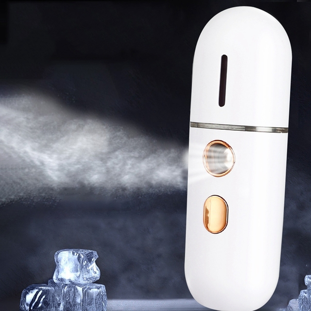 High Quality Hot Sell Facial Mist Sprayer Portable Rechargeable Humidifier Face Steamer Mini Nano Mist