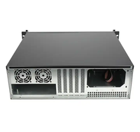 Boîtier de serveur industriel OEM 3U monté en rack avec ventilateur Hot Swap 3U PC ATX Châssis d'ordinateur en stock