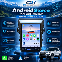 Autoradio Android 15 Plug and Play pour Ford Explorer 2010-2019 avec CarPlay sans fil, navigation GPS et Bluetooth