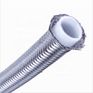 Tuyau <span class=keywords><strong>flexible</strong></span> en PTFE résistant à la corrosion, doublure en PTFE, tube d'huile <span class=keywords><strong>de</strong></span> transfert <span class=keywords><strong>de</strong></span> chaleur, tube en PTFE avec SUS 304 306 - Product Image 2